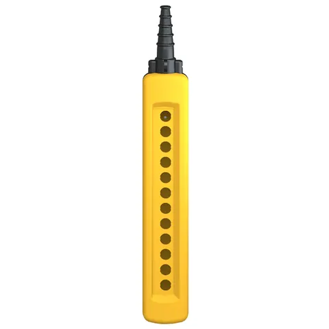 Schneider Electric XACA12H7 Empty pendant control station, Harmony XAC, plastic, yellow, 12 cut outs, UL CSA certified — General Accessories