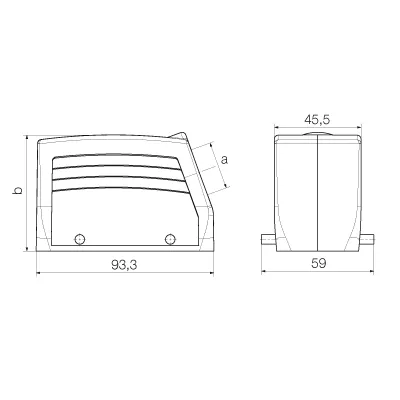 Weidmuller 1787000000 HDC 40D TSBU 1M32G — Accessori generali