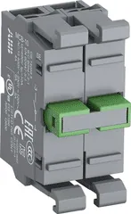ABB 1SFA611610R1002 Double Contact Block — PLCs