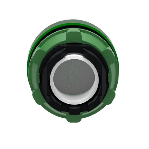 Schneider Electric ZB5AV033 Head for pilot light, Harmony XB5, plastic, green, 22mm, universal LED, plain lens — Interruptores y aparamenta modular