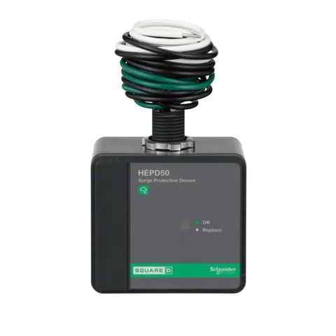 Schneider Electric HEPD50 Surge protection device, HEPD, 50kA, 120/240 V, 1 phase, 3 wire, SPD type 1 — General Accessories