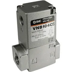 SMC VNB104A-F8A VNB Air Operated Process Valve for Flow Control, Model — General Accessories