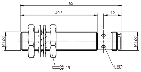 Balluff BES05KT Cylindrical version for magnetic-field-resistant applications — Proximity & Inductive Sensors