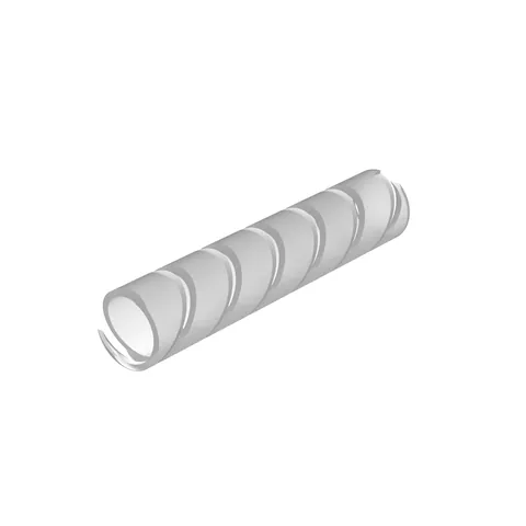 Panduit T38F-C T38F-C Spiral Wrap, Natural, PE, 0.3125" Min Dia., 100' Roll, PK1 — Pipes & Hoses for Cables