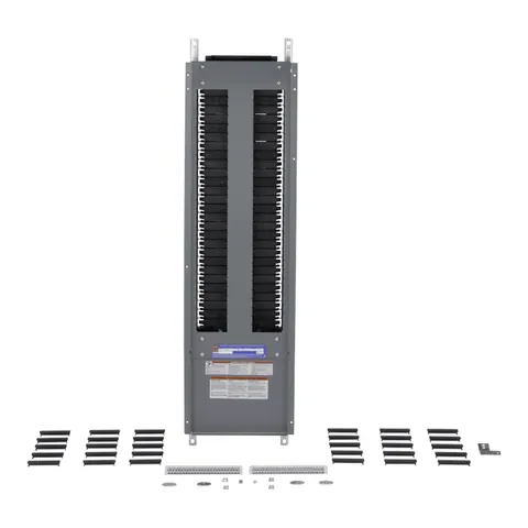 Schneider Electric NF454L2 Panelboard interior, NF, main lugs, 250A, Al bus, 54 pole spaces, 3 phase, 4 wire, 600Y/347VAC max — General Accessories