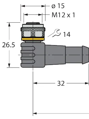 Turck 6626178 Actuator and Sensor Cable, PUR — General Accessories