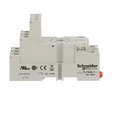 Schneider Electric 70-750EL11-1 Socket, SE Relays general purpose relay accessory, 3PDT, 16A, 300V, 11 pins, lift terminals, lock plastic clip, 750/750H — Akcesoria ogólne