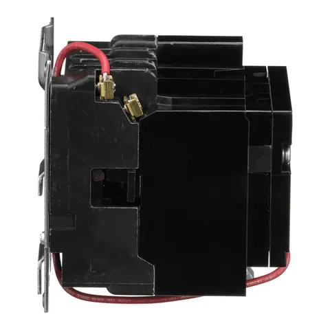 Schneider Electric 8502SAO12V02S NEMA Contactor, Type S, nonreversing, Size 00, 9A, 3HP at 575VAC, 3 phase, up to 100kA, 3 pole, 120VAC coil, open — Controllo e HMI