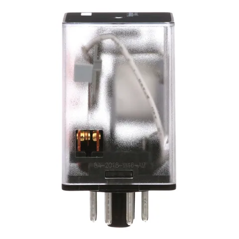 Schneider Electric 750XBXRC-24D General purpose relay, SE Relays, 750R, DPDT, 10A, 24 VDC, octal terminal 8 pins, clear cover — Akcesoria ogólne