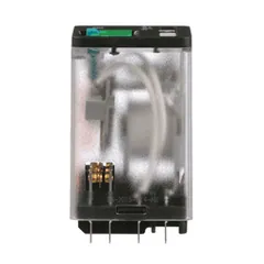 Schneider Electric 788XCXRM4L-24D Plug-in electromechanical relay, General Purpose Relays, 788 R, 3PDT, LED clear cover, lock push button, blade terminal, 10A, 24V DC, 3NC + 3NO — Akcesoria ogólne