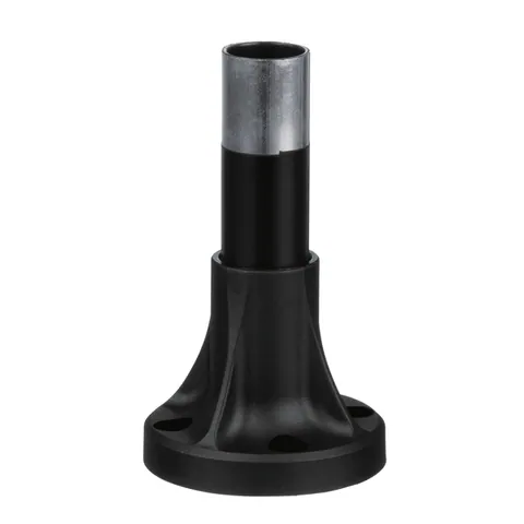 Schneider Electric XVBZ02 Fixing Base, 70mm, black plastic mounting base, black aluminium support tube — General Accessories