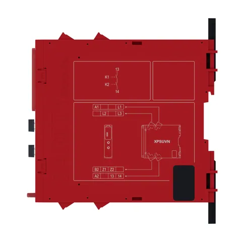 Schneider Electric XPSUVN11AP safety module, Harmony XPS, zero speed monitoring with time delay, 24V AC or DC, screw — Contactors & Relays