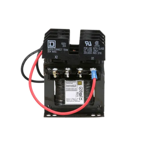 Schneider Electric 9070TF50D1 Industrial control transformer, Type TF, 1 phase, 50VA, 240x480V primary, 120V secondary, 50/60Hz — General Accessories