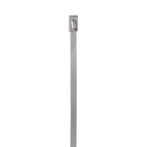 Panduit MLT6S-CP Pan-Steel® MLT6S-CP Cable Tie, SS 304, Standard, 6" Dia., PK100 — Connectors & Plugs