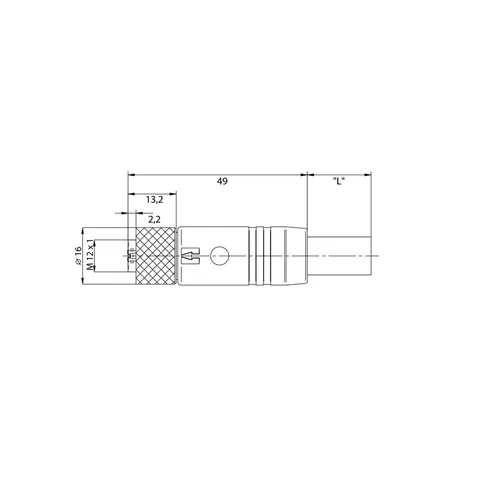 Weidmuller 2455310150 SAIL-M12WM12G-K-1.5P — Industrial Cables & Wires