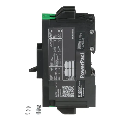 Schneider Electric BDL26030 Circuit breaker, PowerPacT B, 30A, 2 pole, 600Y/347VAC, 14kA, lugs, thermal magnetic, 80% — Accessori generali