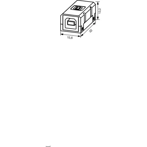 Weidmuller 1131380000 IE-BI-USB-AB — General Accessories