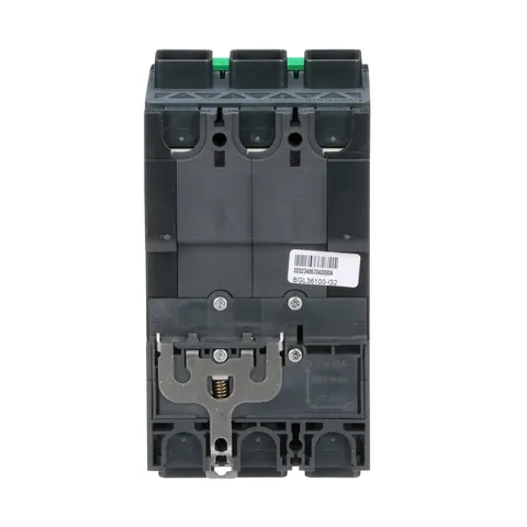 Schneider Electric BGL36100 Circuit breaker, PowerPacT B, 100A, 3 pole, 600Y/347VAC, 18kA, lugs, thermal magnetic, 80% — General Accessories