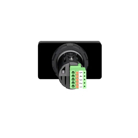 Schneider Electric XBH1AA0G4 Display module, Harmony XB5, Digital panel meter, plastic, black, 22mm, 4 digit green LED display, 4...20mA input — HMI Panels & Monitors