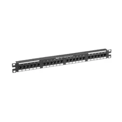 Panduit NK6PPG24Y Cat 6 Punchdown Keystone Patch Panel, 24 Port — Accessori generali