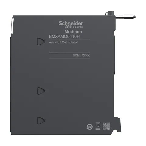 Schneider Electric BMXAMO0410H analog isolated high level output module, Modicon X80, 4 O, 0 to 20mA, 4 to 20mA, 10V positive or negative, severe environment — Power Supplies & Controllers