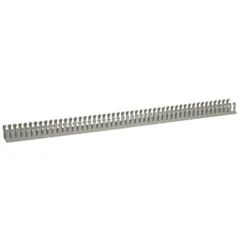 Panduit MC37X75IG2 Panduct® MC37X75IG2 Narrow Slot Duct, Gray, PVC, 2.85"x1.46", PK2 — Industrial Cables & Wires