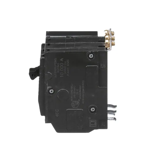 Schneider Electric QOB3601021 Mini circuit breaker, QO, 60A, 3 pole, 120/240VAC, 10kA, bolt on mount, AC shunt — Accesorios generales