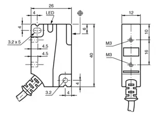 NBB4-F1-E2 Pepperl+Fuchs, Näherungs- & induktive Sensoren
