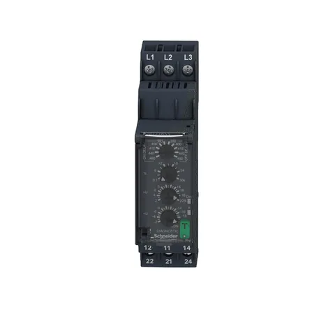 Schneider Electric RM22TR33 3-phase control relay, Harmony Control Relays, 8A, 2CO, 380...480V AC — Allgemeines Zubehör