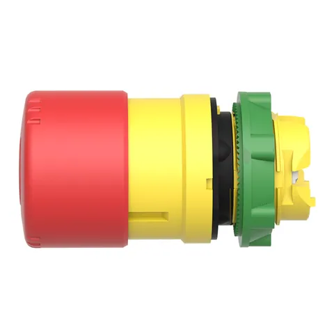 Schneider Electric ZB5AS834 Emergency Stop Head, 30mm Red Mushroom, Trigger Latching Turn to Release