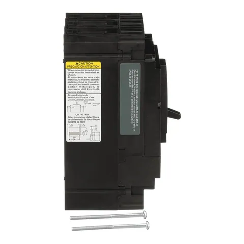 Schneider Electric HJL36070 Circuit breaker, PowerPacT H, 70A, 3 pole, 600VAC, 25kA, lugs, thermal magnetic, 80% — Accessori generali