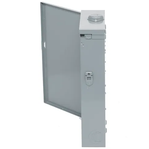 Schneider Electric QO120M100PRB Load center, QO, 1 phase, 20 spaces, 24 circuits, 100A convertible main breaker, PoN, NEMA3R, UL — General Accessories