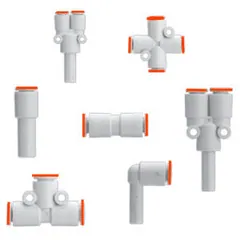 SMC KQ2L07-11A KQ2 One-touch Fitting for Inch Size Tube, No Connection Thread — Accessori generali