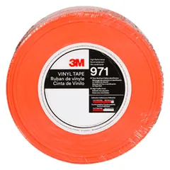 3M 7100260621 Durable Floor Marking Tape 971, Orange, 2 in x 36 yd, 17 mil, 6 Rolls/Case, Individually Wrapped Conveniently Packaged — General Accessories