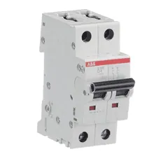 ABB 2CDS252001R0041 S202-D4 Miniature Circuit Breaker - 2P - D - 4 A — Power Supply
