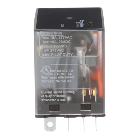 Schneider Electric 784XDXC-12D Power relay, SE Relays, 15A, 4PDT, 12 VDC, clear cover — Akcesoria ogólne