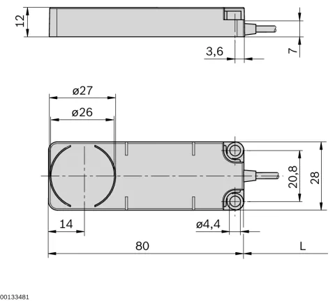 Bosch Rexroth ID200/A-HF ANTENNA ID 200/A-HF — General Accessories