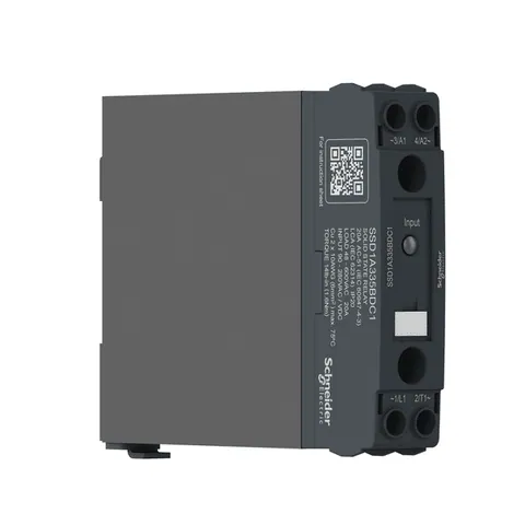 Schneider Electric SSD1A335M7RC1 Solid State Relay, 35 A, DIN Rail Mount, Random Switching, Input 90…280 V AC/DC, Output 48...600 V AC — Industrial Cables & Wires