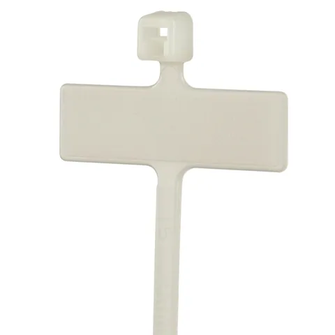 Panduit PLM2M-M Pan-Ty® PLM2M-M Write-On Cable Tie, PA6.6, 8"L, 18lb, PK1000 — Connectors & Plugs