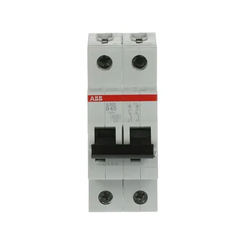 ABB S202-B40 S202-B40 Miniature Circuit Breaker - 2P - B - 40 A — General Accessories