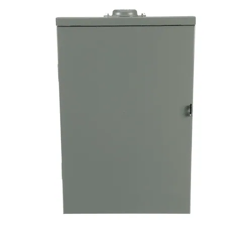 Schneider Electric QO124M100PRB Load center, QO, 1 phase, 24 spaces, 34 circuits, 100A convertible main breaker, PoN, NEMA3R, UL — General Accessories