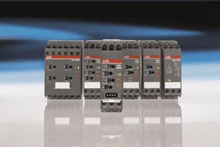 ABB 1SVR430774R3300 CM-PAS Three-phase monitoring relay 2c/o, 0.1-10s, L1-L2-L3=3x300-500VAC — Contactors & Relays