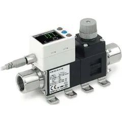 SMC PF3W720-F04-FT-M PF3W7, Digital Water Flow Sensor, 2-Screen 3-Color Display, IP65, 0.5-250 Lpm, PF3W720-F04-FT-M — Proximity & Inductive Sensors