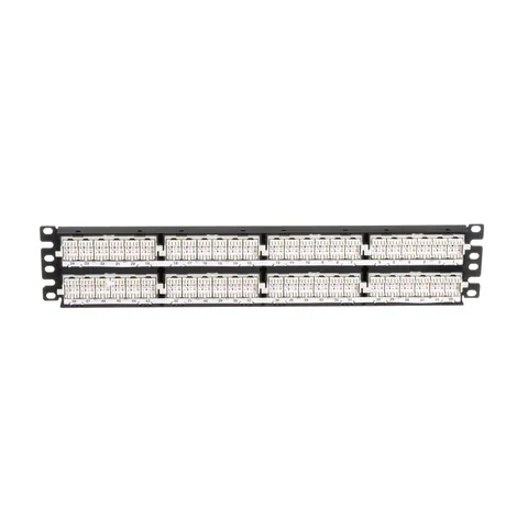 Panduit NK6PPG48Y Cat 6 Punchdown Keystone Patch Panel, 48 Port — Accessori generali