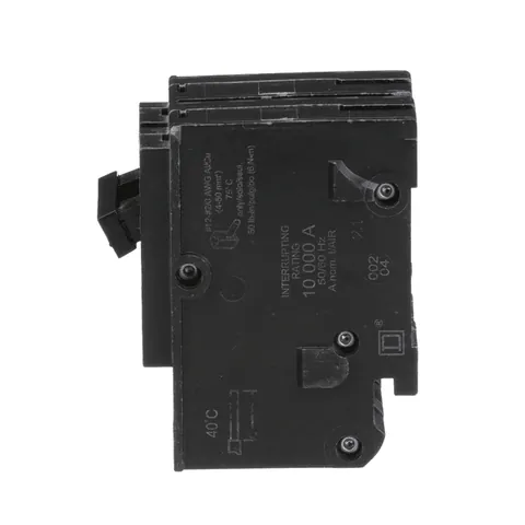 Schneider Electric HOM280 Mini circuit breaker, Homeline, 80A, 2 pole, 120/240VAC, 10kA AIR, standard type, plug in, UL — Accessori generali