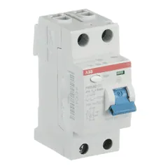 ABB 2CSF202001R1250 AC-25/0.03 Residual Current Circuit Breaker (2P AC) Type F202 — Power Supply
