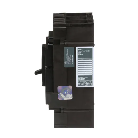 Schneider Electric JDL36200 Circuit breaker, PowerPacT J, 200A, 3 pole, 600VAC, 14kA, lugs, thermal magnetic, 80% — Accessori generali