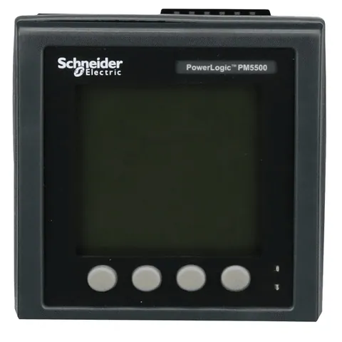 Schneider Electric METSEPM5560 power meter PowerLogic PM5560, 2 ethernet, up to 63th Harmonic, 1,1MB 4DI/2DO 52 alarms — Pomiary procesowe