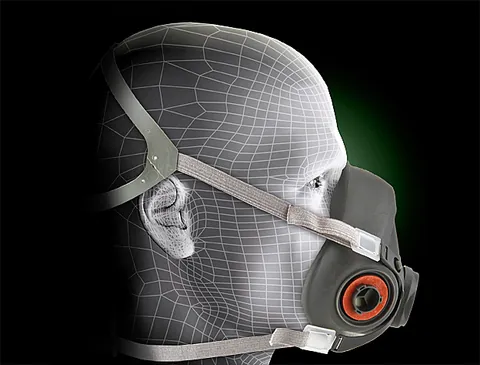 3M 6300 Half Facepiece Reusable Respirator Large — General Accessories