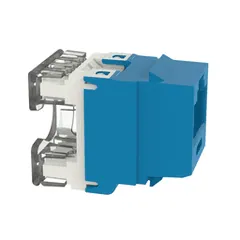 Panduit NKP5E88MBU NetKey Cat 5e Punchdown Jack, Blue — Accesorios generales